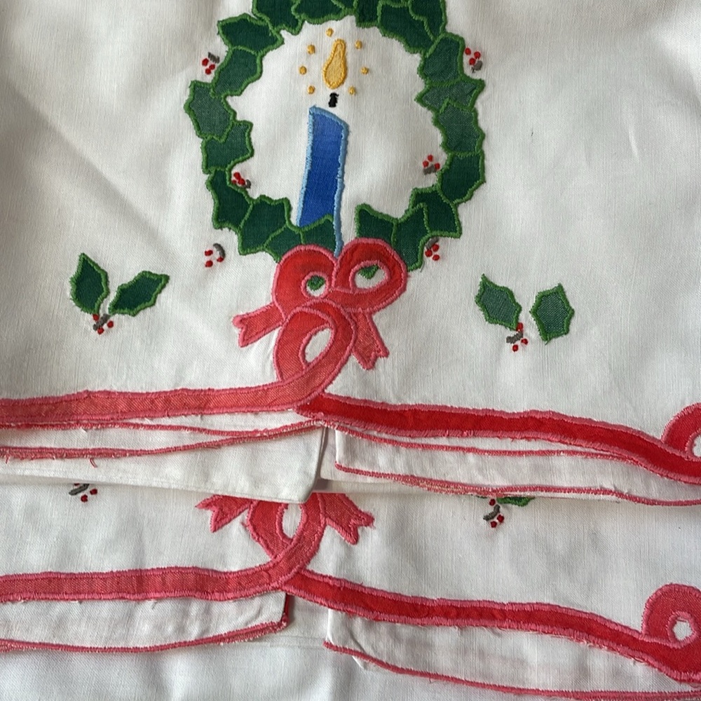 Lillian Vernon 2 PC Vintage Pillow cases NWT Christmas - Picture 7 of 7